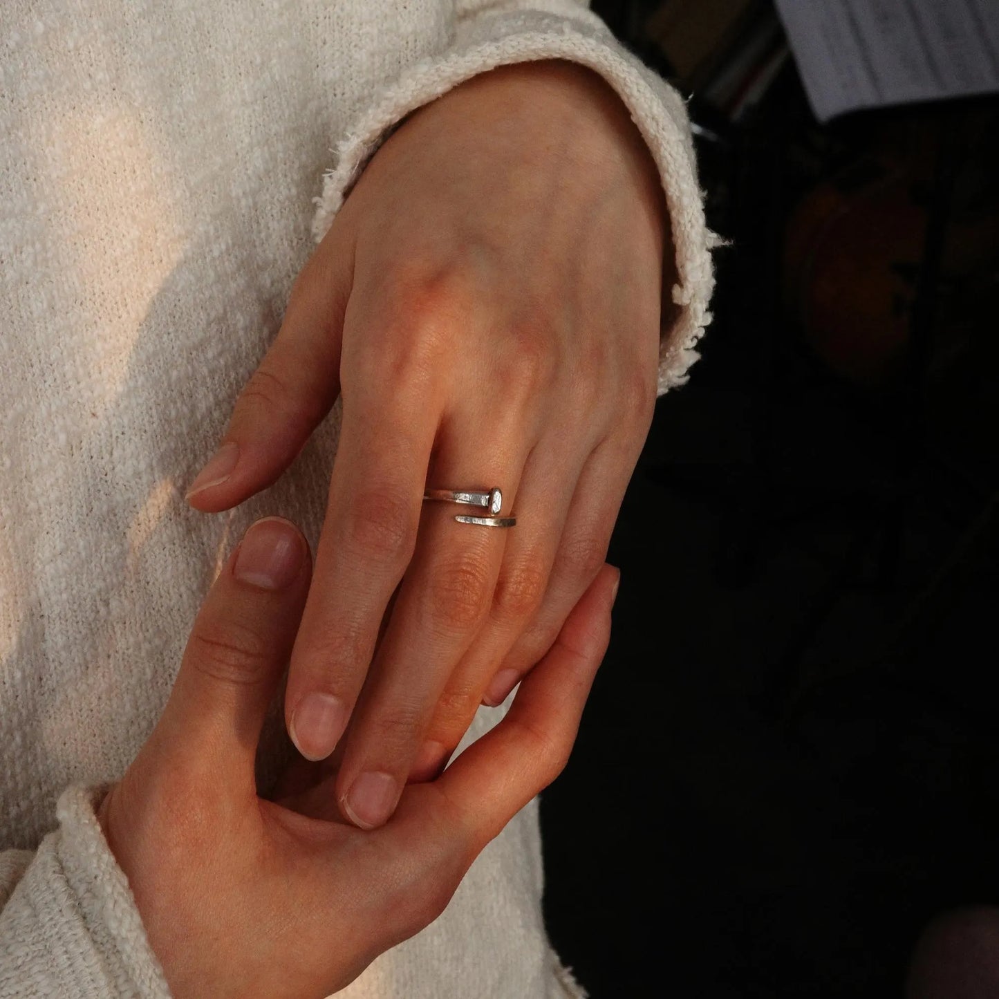 Nail - Adjustable Creative Ring Gift for Men and Women