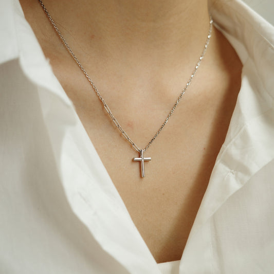 Cross Necklace with Chain