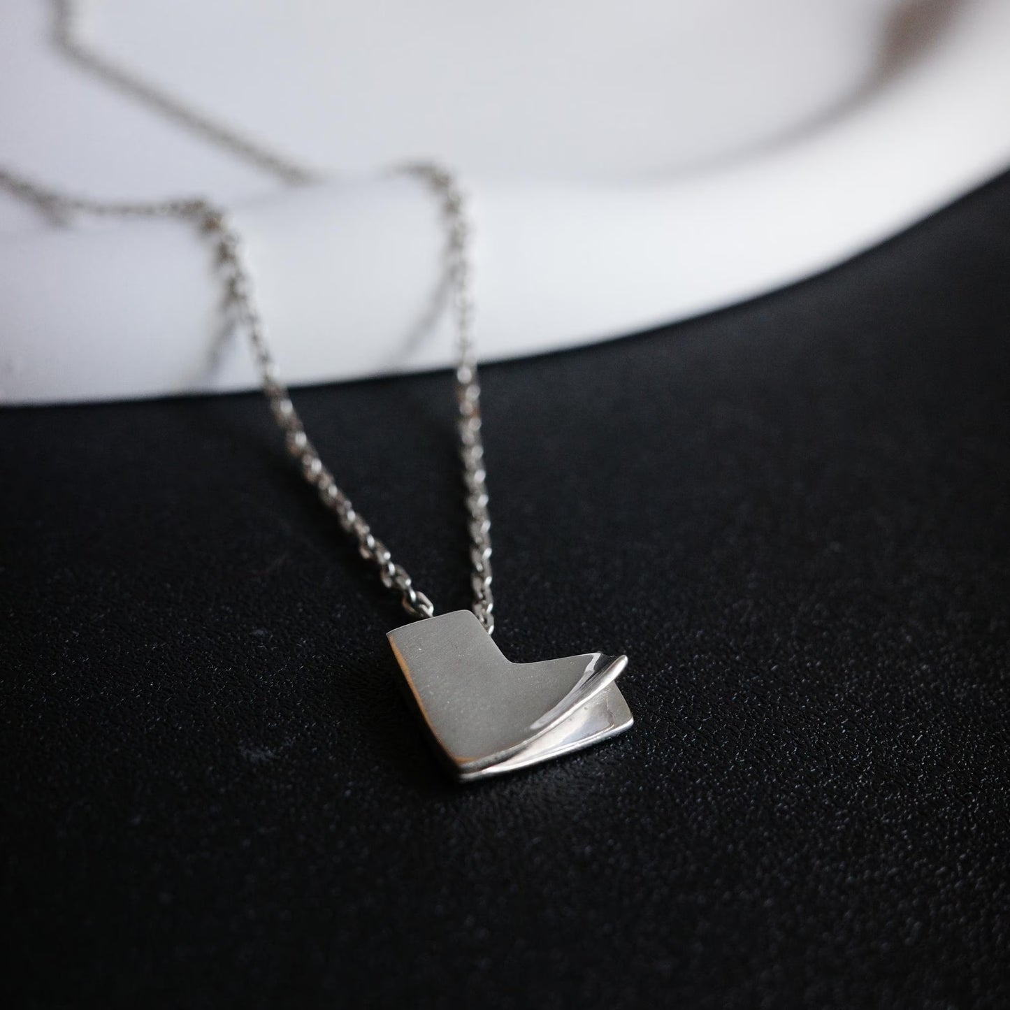 Heart 7 - 925 Sterling Silver Heart Pendant Necklace With Chain for Women