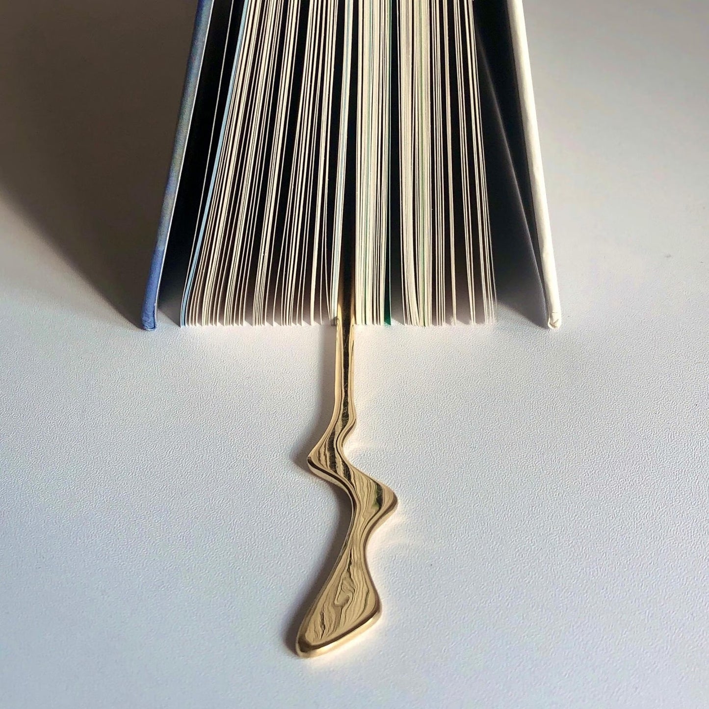Moses' Staff - Custom Engraved Brass Metal Bookmark Gift