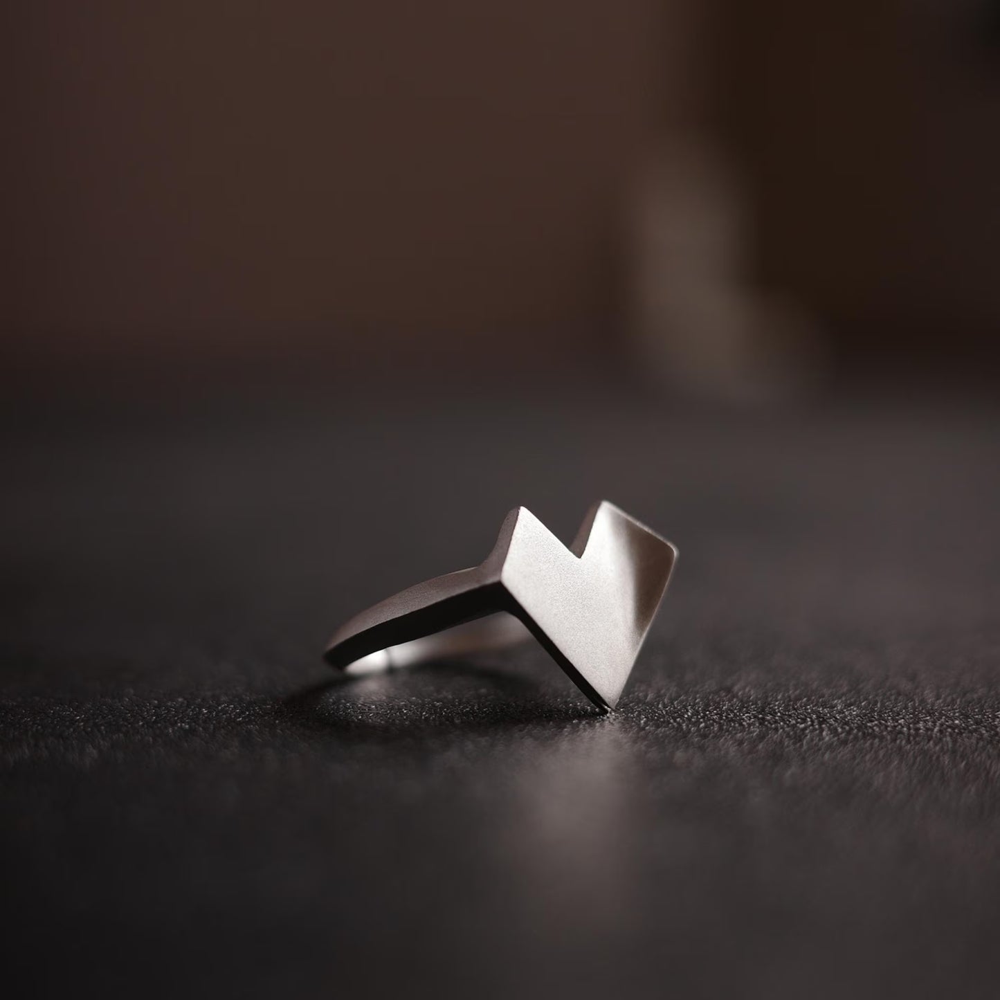 Heart 7 - Heart-Shaped Adjustable Open Ring for Women