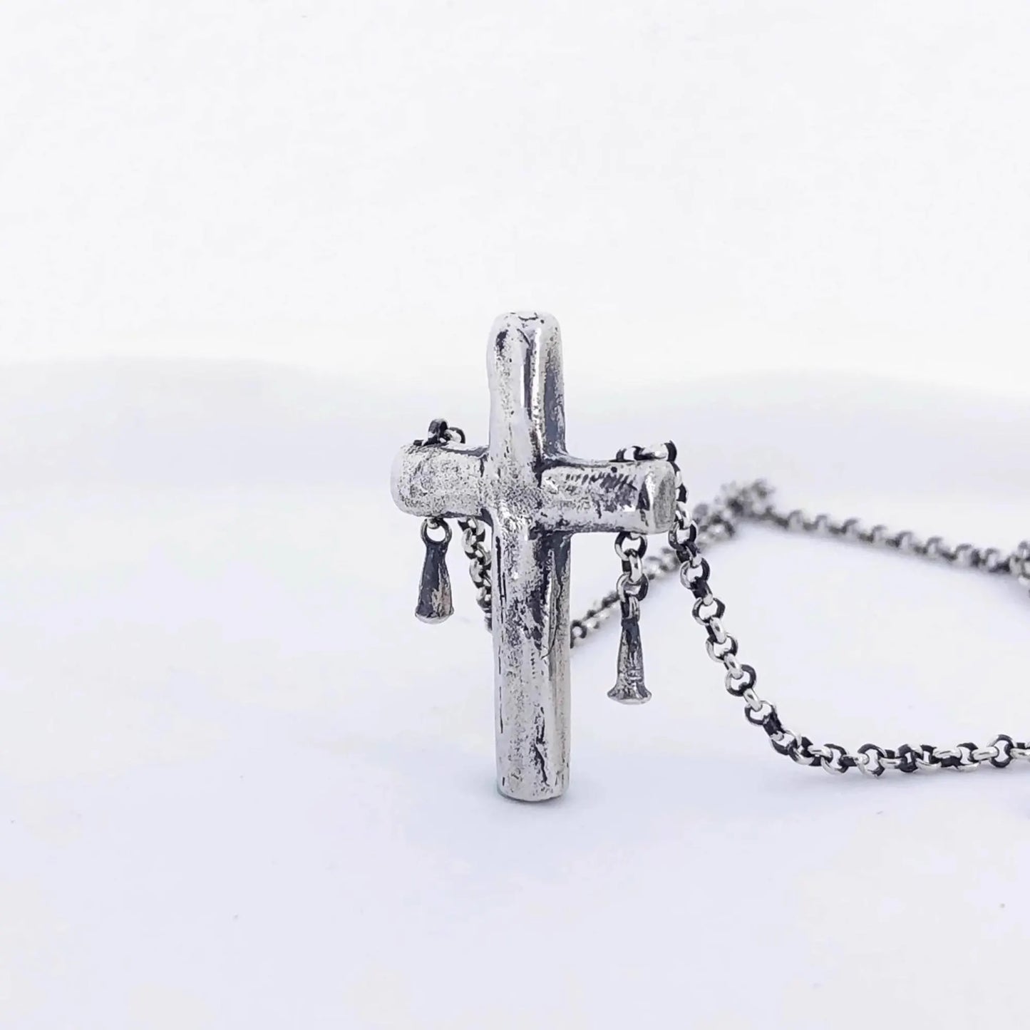 Thomas Cross - 925 Sterling Silver Pendant Necklace with Chain for Women