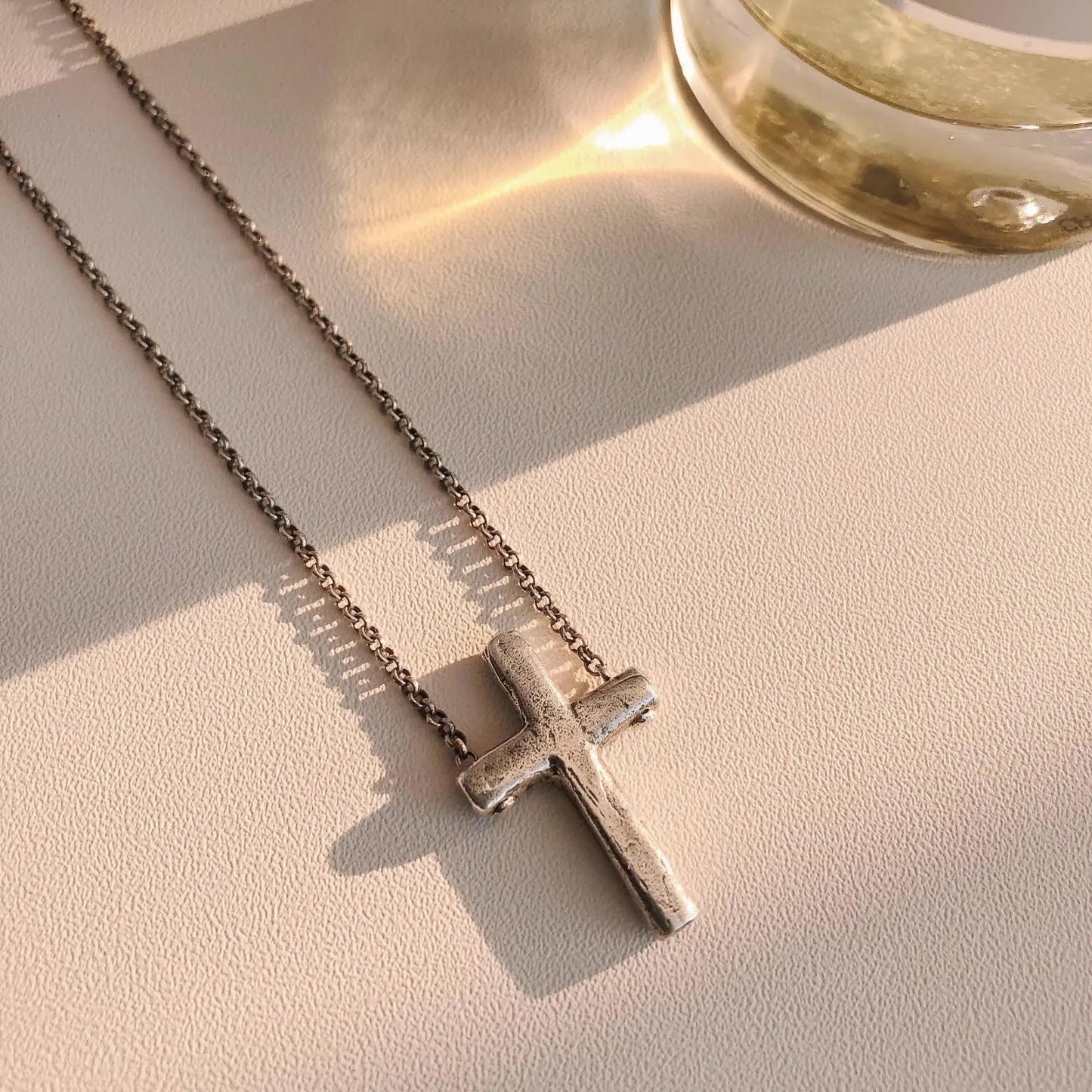 Thomas Cross - 925 Sterling Silver Pendant Necklace with Chain for Women