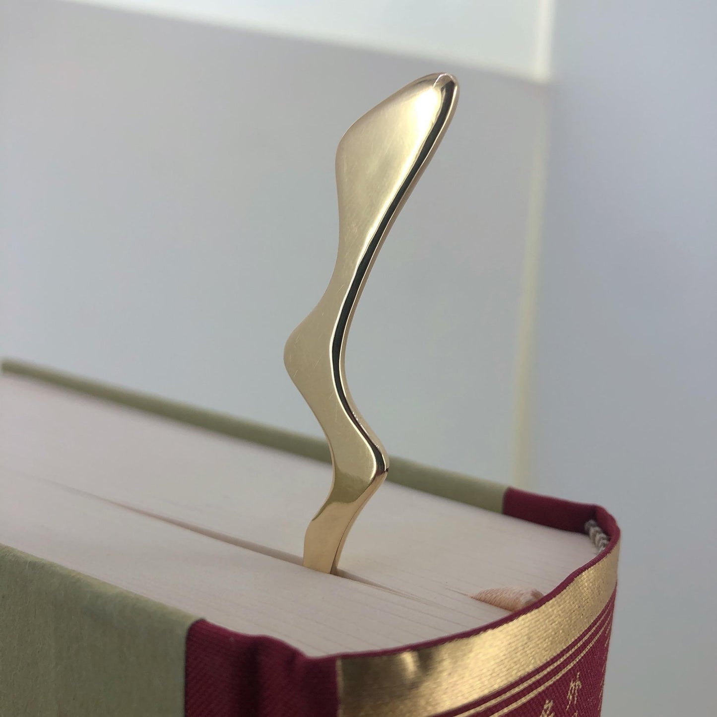 Moses' Staff - Custom Engraved Brass Metal Bookmark Gift