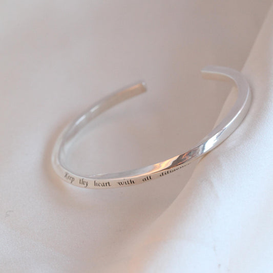 Mobius Strip - Sterling Silver Women's Bracelet Gift