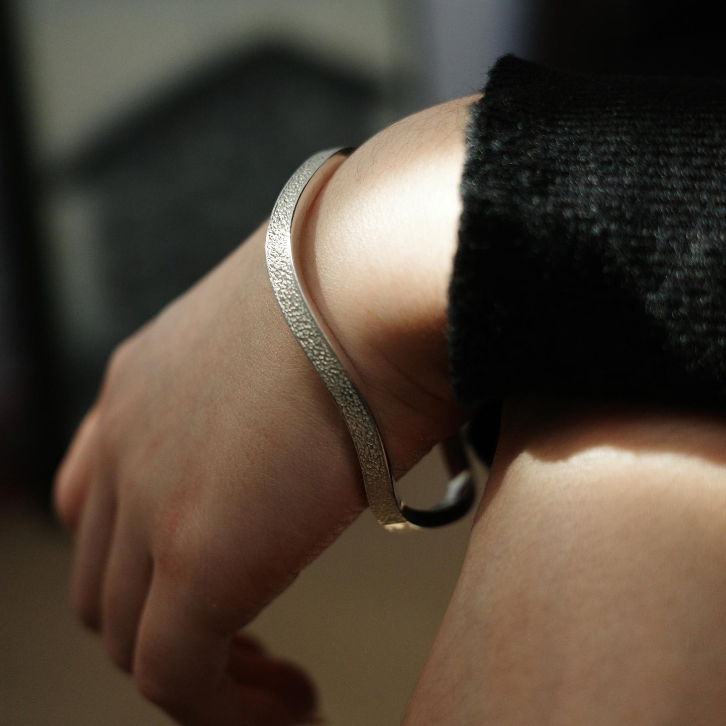 Waves - Sterling Silver Cross Women’s Bracelet Gift