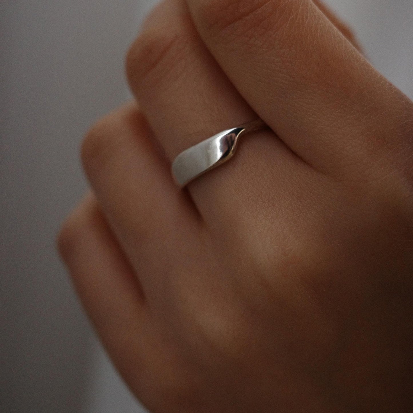 Faith - 925 Sterling Silver Women’s Adjustable Open Ring Custom Engraving Available