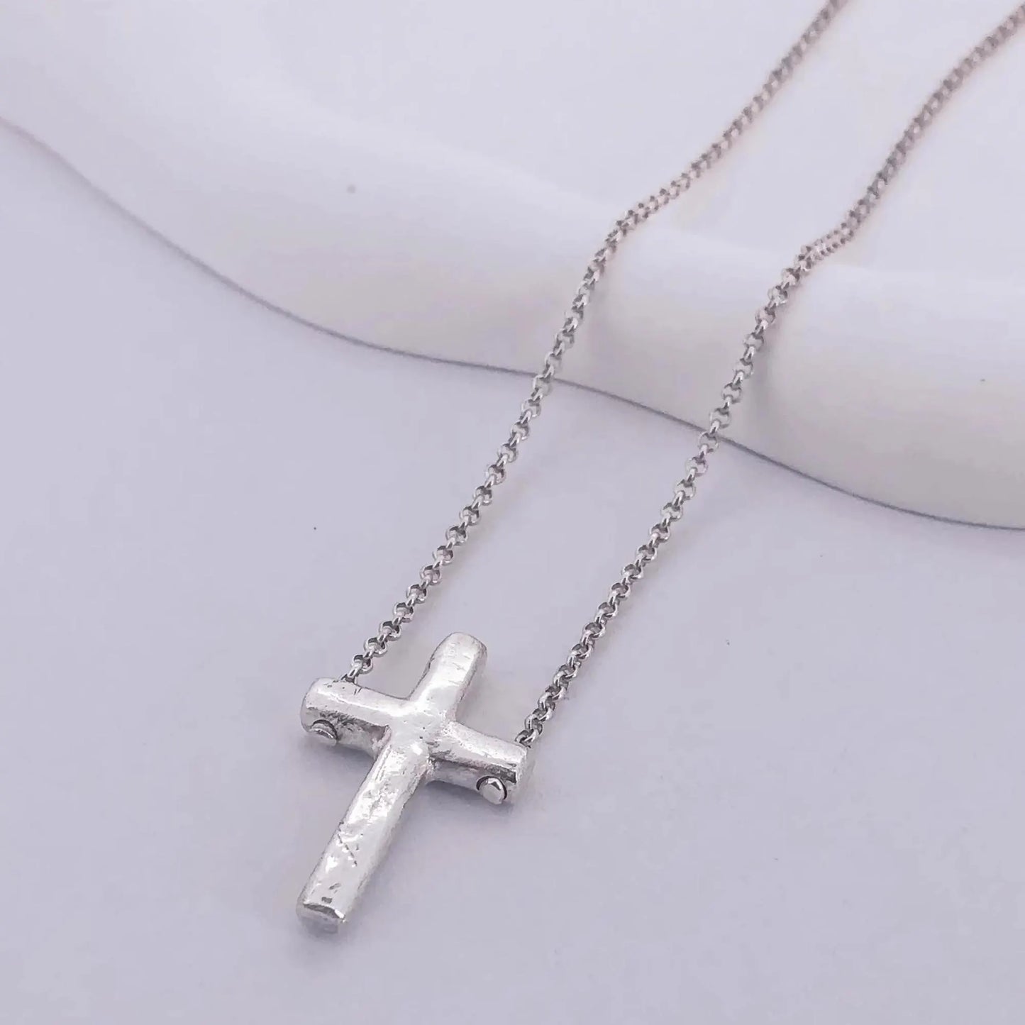 Thomas Cross - 925 Sterling Silver Pendant Necklace with Chain for Women
