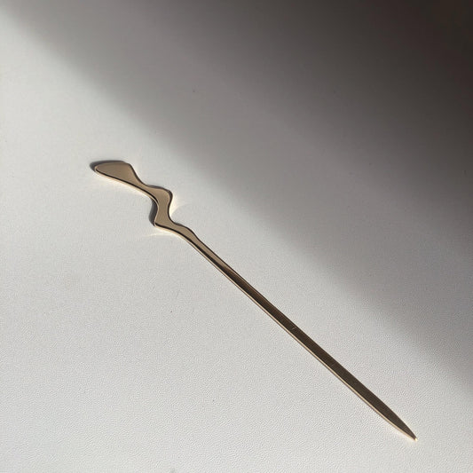 Moses' Staff - Custom Engraved Brass Metal Bookmark Gift