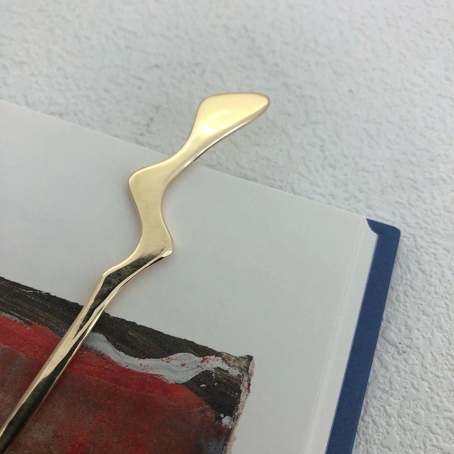 Moses' Staff - Custom Engraved Brass Metal Bookmark Gift