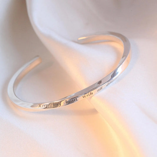 Mobius Strip - Sterling Silver Women's Bracelet Gift